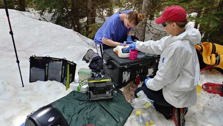 University of Tennessee Researchers Test Capability of New Luminometer During Glacial Analysis of Watermelon Snow